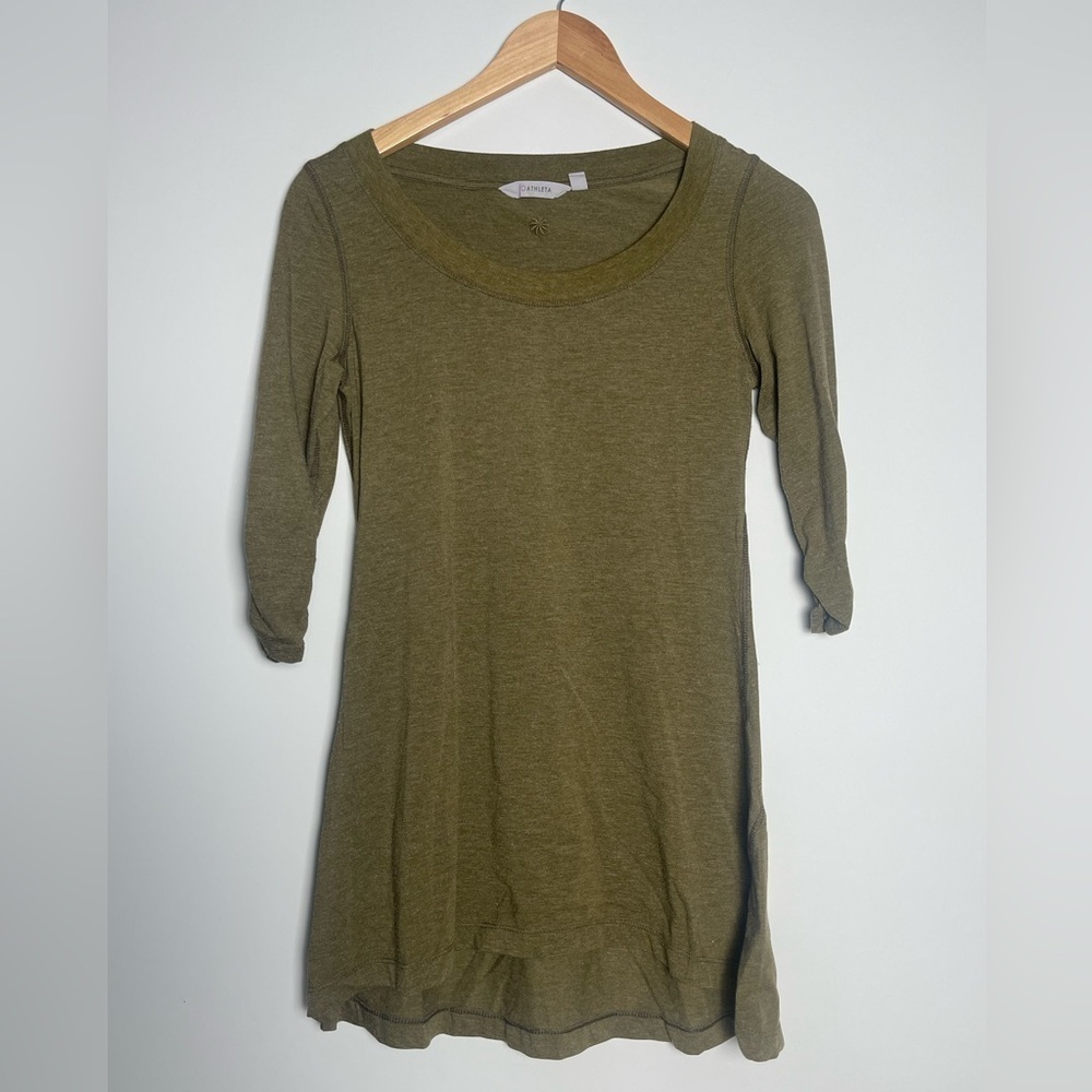 🚩Final Sale
Athleta | Ruched Sleeve Lightweight Workout Top